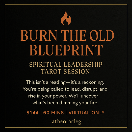 Burn the Old Blueprint: A Spiritual Leadership Session