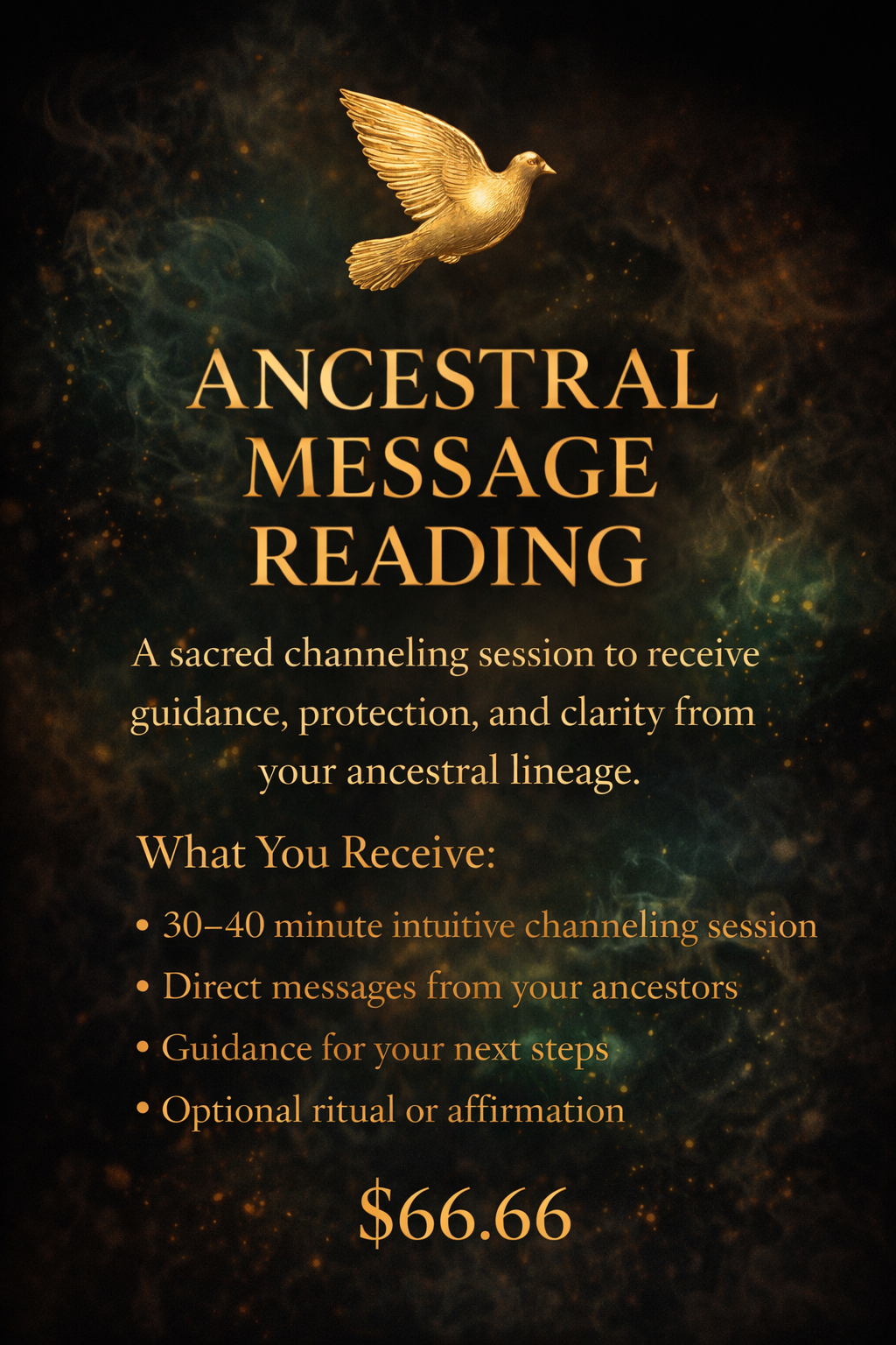 🕊️ Ancestral Message Reading