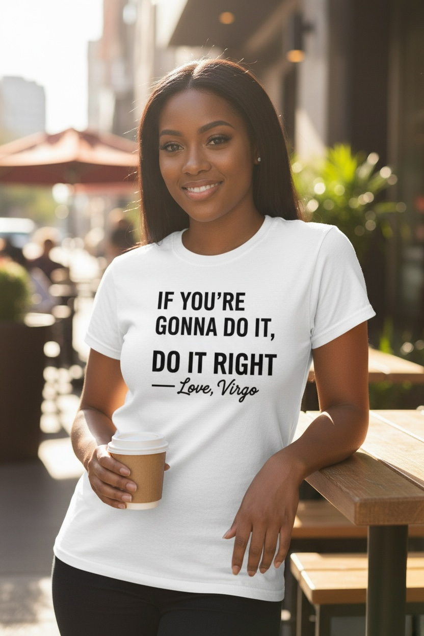 Do It Right Tee – Love, Virgo
