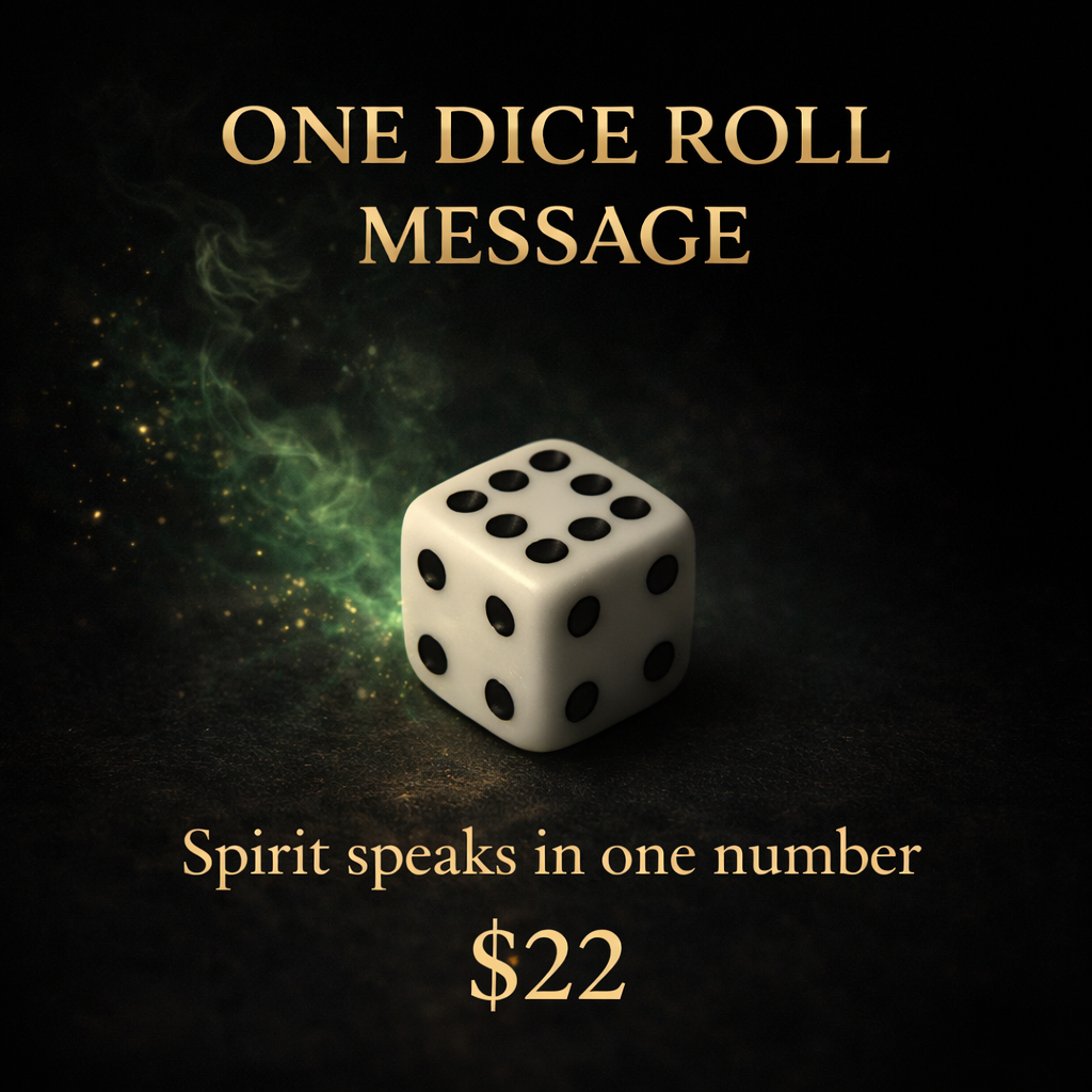 One Dice Roll Message | Intuitive Dice Guidance
