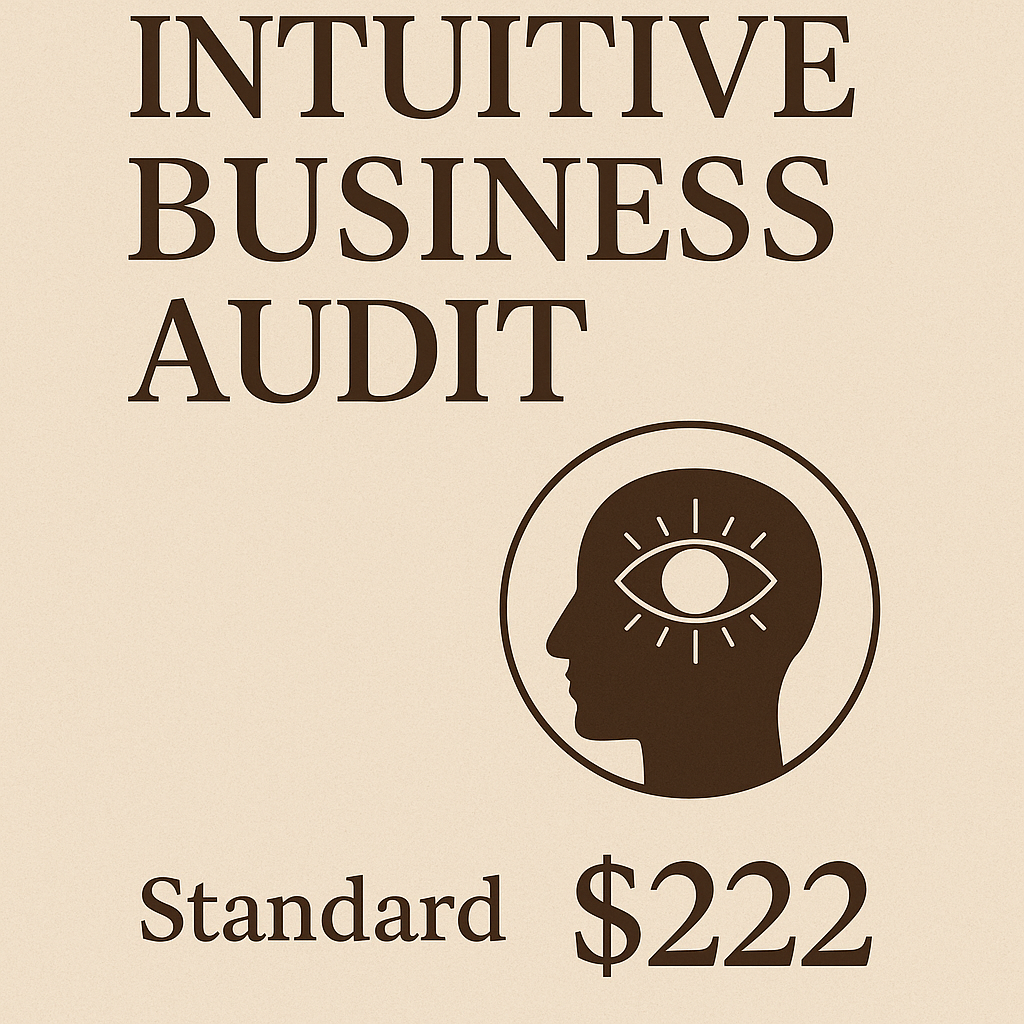 Intuitive Business Audit | Psychic Gift Activation & Strategy Session